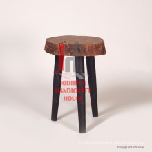 Wood Log Stool